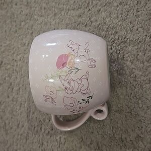 Bambi and Thumper pink mug